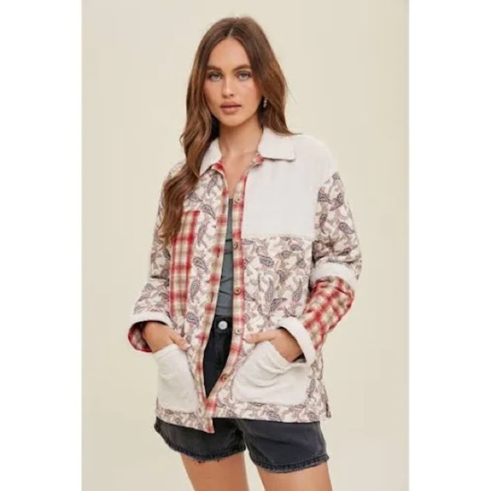 New paisley jacket large